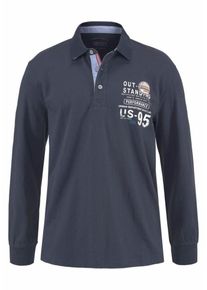 MAN'S WORLD Man's World, Herren Shirt, Marine