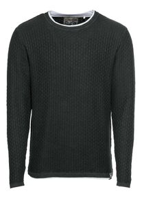 Key Largo, Herren Pullover 'MST DAKOTA', Dunkelgr&uuml;n