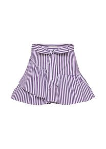 mint&berry Mint&berry, Damen Shorts, Lila / Weiß