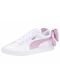 Puma, Damen Sneaker 'Basket Bow SB', Lila / Wei&szlig;