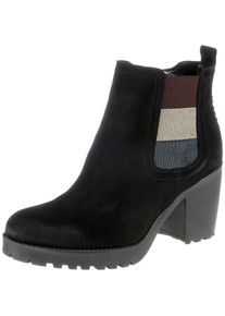 Tommy Jeans, Damen Boot 'ESSENTIAL', Taubenblau / Braun / Schwarz / Silber