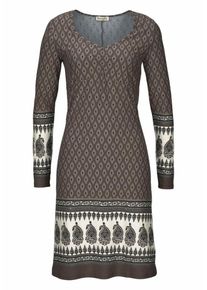 Boysen's BOYSEN'S, Damen Jerseykleid, Taupe