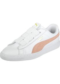 Puma, Damen Sneaker 'Basket Maze LEA W', Pfirsich / Wei&szlig;