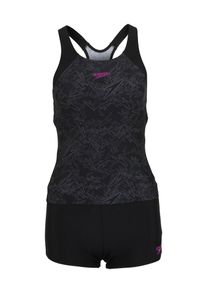 Speedo, Damen Bikini-Set 'BOOM', Grau / Schwarz