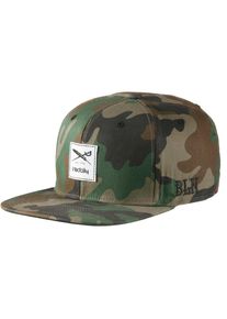 Iriedaily, Herren Cap 'Daily Flag', Dunkelbraun / Khaki / Oliv