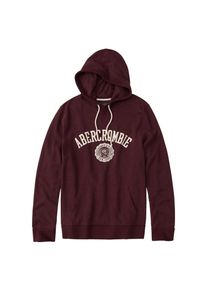 Abercrombie & Fitch Abercrombie & Fitch, Herren Sweatshirt 'CORE LOGO POPOVER BURG', Burgunder