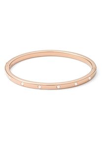 Fossil, Damen Armreif 'Vintage Glitz, JF00843791', Rosegold / Weiß