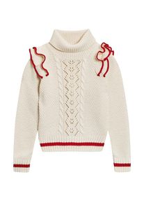 next, M&auml;dchen Pullover f&uuml;r M&auml;dchen, Beige / Rot