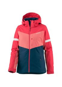 Ziener, Damen Skijacke 'Palara', Navy / Hellpink / Hellrot / Weiß