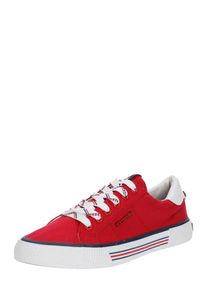Tom Tailor, Damen Sneaker, Rot / Wei&szlig;
