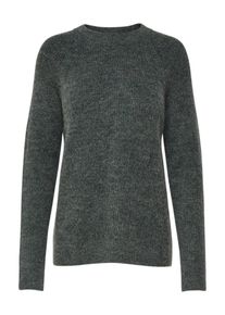 Jacqueline de Yong, Damen Strickpullover, Rauchgrau