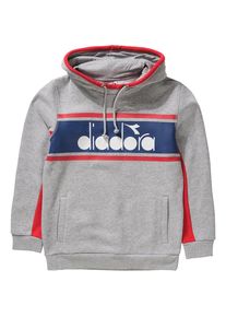 Diadora, Pullover, Dunkelblau / Grau / Rot / Wei&szlig;