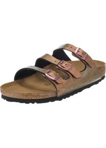 Birkenstock, Damen Pantoletten 'Florida', Pastellrot