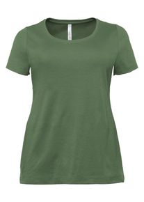 sheego Basic, Damen T-Shirt, Khaki
