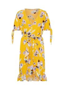 Rue de Femme, Damen Sommerkleid 'Augusta', Gelb / Mischfarben