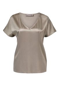 Hallhuber, Damen Shirt, Hellbeige / Taupe