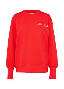 EDITED, Damen Sweater 'Mina', Rot / Wei&szlig;
