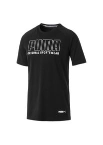Puma, Herren T-Shirt 'Athletics', Schwarz