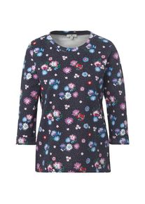 Tom Tailor, Damen Shirt, Mischfarben / Schwarz