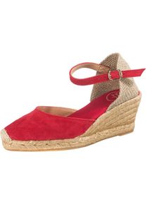 Toni Pons, Damen Sandaletten, Beige / Rot