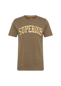 Jack & Jones JACK & JONES, Herren Shirt 'JORSIMPLER TEE SS CREW NECK', Gelb / Oliv