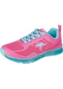Kangaroos, M&auml;dchen schuhe K-LEV III Blinkies, Neonblau / Pink