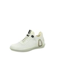 Ecco, Damen Schnürschuhe, Beige / Hellbeige / Weiß