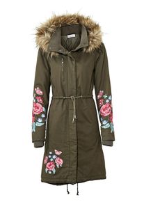 Heine, Damen Parka, Khaki