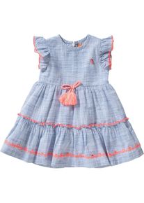 STACCATO, Mädchen Kleid, Hellblau / Koralle
