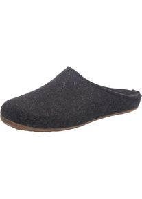 Haflinger, Damen Hausschuhe 'Everest Fundus', Dunkelgrau