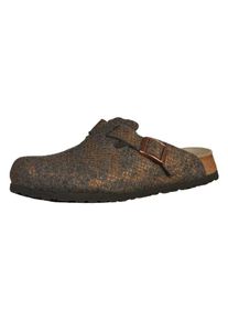 Papillio, Damen Clogs 'Boston', Bronze / Grau