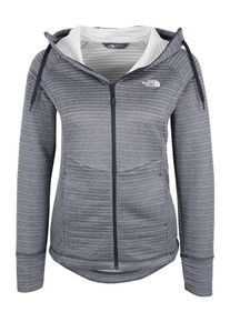 The North Face, Damen Fleecejacke 'HIKESTELLER', Dunkelgrau / Wei&szlig;