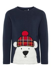 name it, M&auml;dchen T-Shirt, Navy / Rot / Wei&szlig;