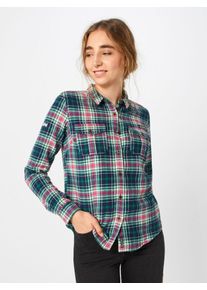 Superdry, Damen Hemd 'IMOGEN LUMBERJACK CHECK ', Gr&uuml;n / Pink