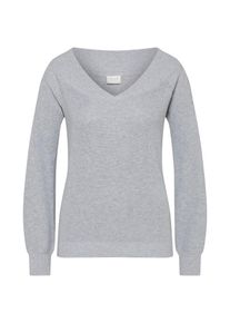 Vila, Damen Pullover, Grau