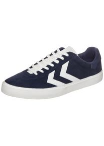 Hummel, Herren Sneaker 'Diamant Suede', Blau / Wei&szlig;