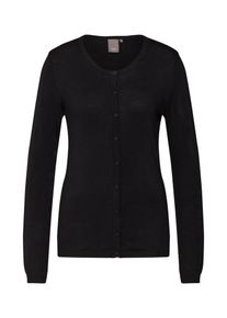 Ichi, Damen Strickjacke, Schwarz