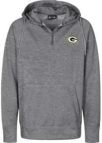 New Era, Herren Kapuzenpullover 'Greenbay Packers NFL', Graumeliert
