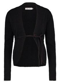 Queen mum, Damen Strickjacke, Schwarz