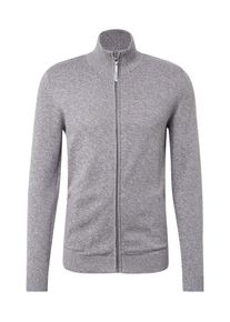 Tom Tailor, Herren Strickjacke, Graumeliert