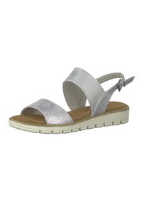 Marco Tozzi, Damen Sandalen, Silber