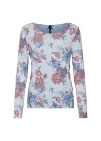 Key Largo, Damen Longsleeve, Himmelblau / Hellblau / Pastellgrün / Pastellrot