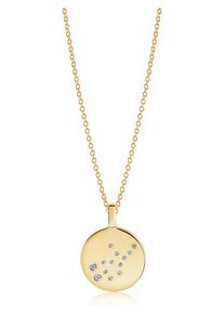SIF JAKOBS, Damen Kette Sternzeichen Jungfrau SJ-P1059-CZ(YG)/45, Gold