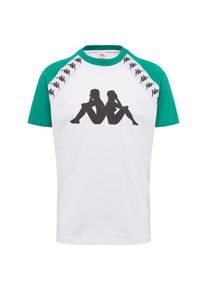 Kappa, Herren Shirt 'Banda Bardi', Dunkelgr&uuml;n / Schwarz / Wei&szlig;