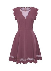 by Malina, Damen Kleid 'Frida', Aubergine