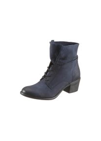 Tamaris, Damen Schnürstiefelette, Nachtblau