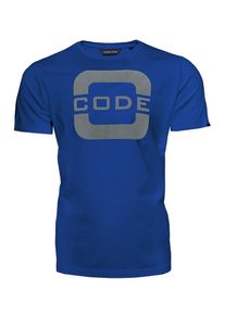 Code-Zero, Herren T-Shirt 'CODE', Blau