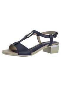 Heine, Damen Sandalette, Marine