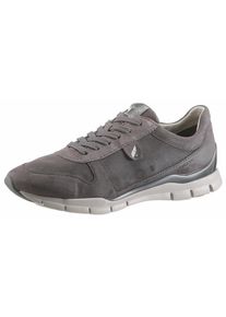 Geox, Damen Sneaker, Grau / Silber / Wei&szlig;