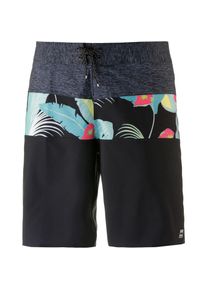 Billabong, Herren Boardshorts 'Tribong Pro', Aqua / Taubenblau / Cranberry / Schwarz
